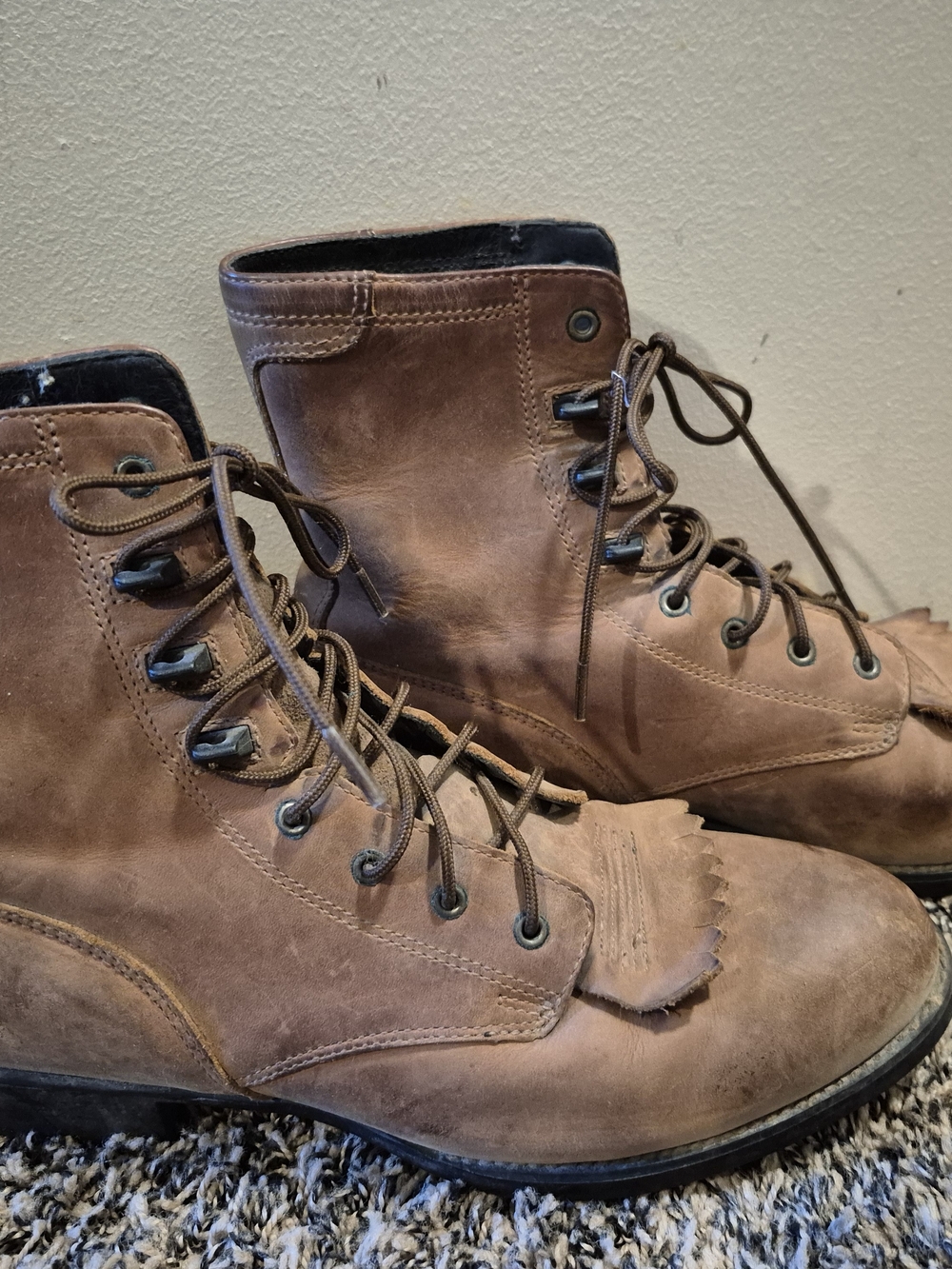 Ariat Brown Suede Boot - Picture 2 of 5